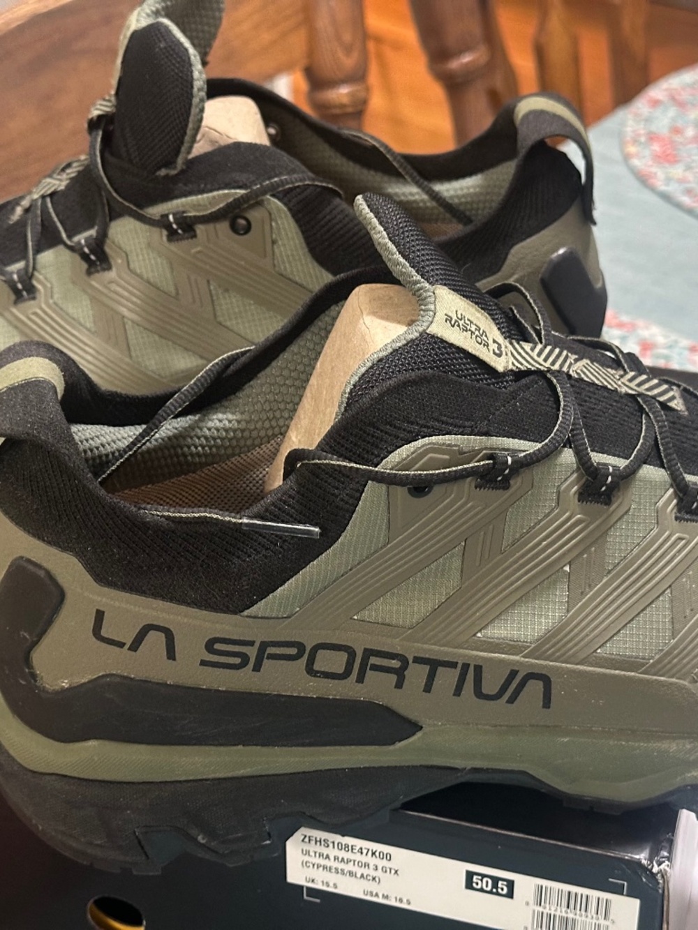 La Sportiva Ultra Raptor GTX 3 Mountaineering Shoes- Mens, size 16.5 U.S.